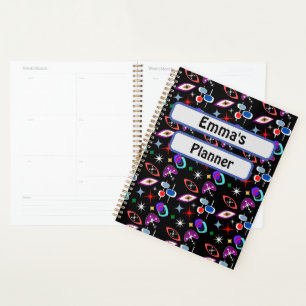Agenda Padrão Geométrico Personalizado