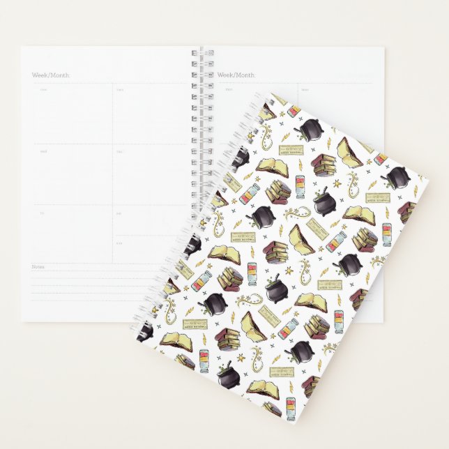 Agenda Padrão HARRY POTTER™ Spells & Books (Exibição)