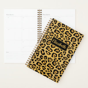 Agenda Padrão Leopard Personalizado