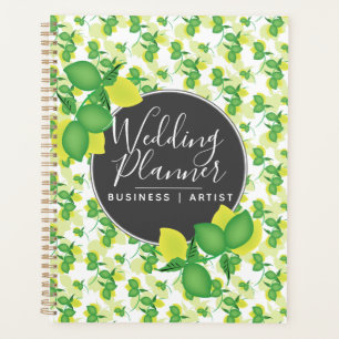 Agenda Padrão Limão Moderno Casamento Limoncillo