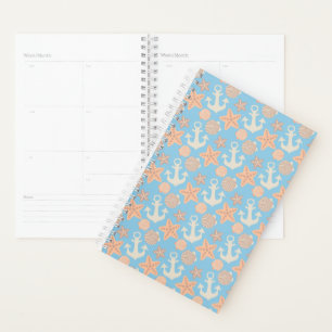 Agenda Padrão Náutico Pastel