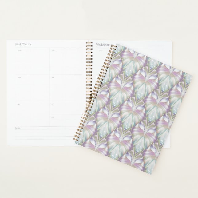 Agenda Padrão Pastel Purple Oracle Owl (Exibição)