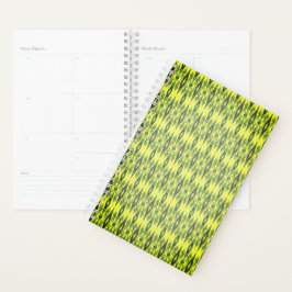 Agenda Padrão preto e amarelo