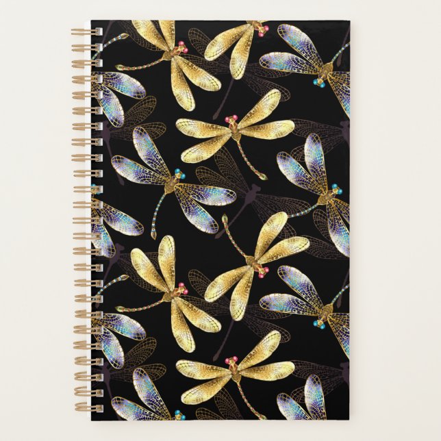 Agenda Padrão sem costura com Ouros (Frente)