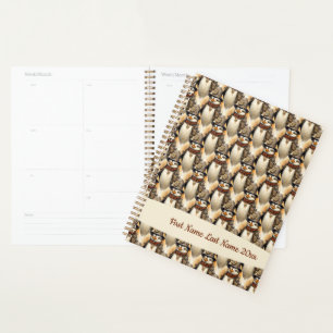 Agenda Padrão Steampunk Penguin 1