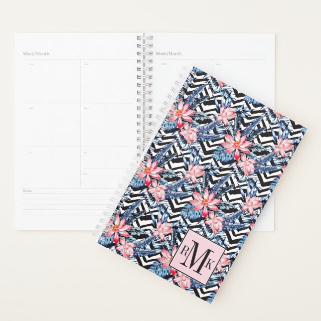 Agenda Padrão Tropical do Flor de Lotus (Exibição)