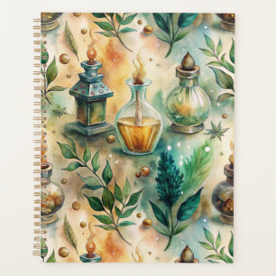 Agenda Padrão Vintage de Garrafas Apóticas (4)