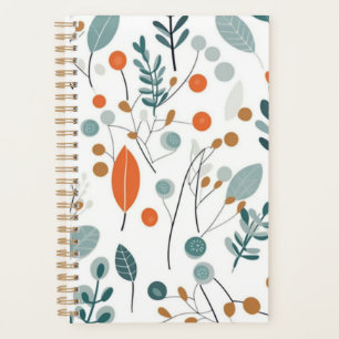 Agenda Padrões Florais Whimsical
