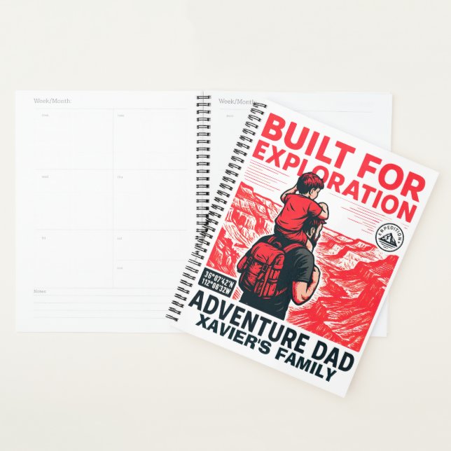 Agenda Pai Aventureiro – CONSTRUÍDO PARA EXPLORAÇÃO (Exibição)
