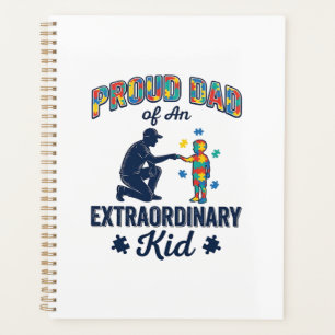 Agenda Pai Orgulhoso de um Menino Extraordinário Autismo