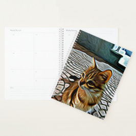 Agenda Painting Linda Cat