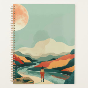 Agenda Paisagem Boho Abstrato (14)