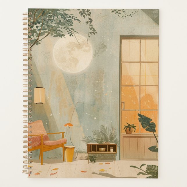 Agenda Paisagem Boho Abstrato (6) (Frente)
