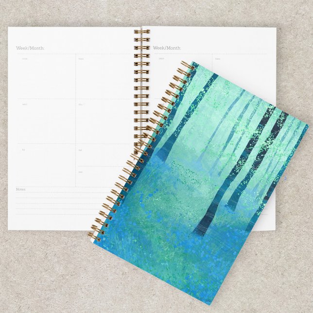 Agenda Paisagem da Floresta Bluebell (Criador carregado)