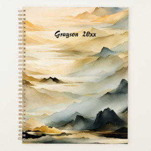 Agenda Paisagem de abstrato