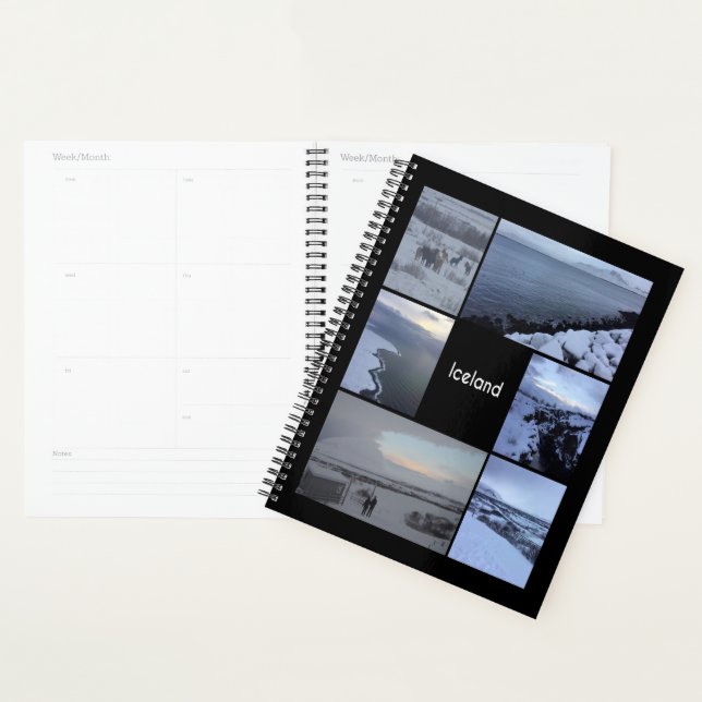 Agenda Paisagem de inverno da Islândia (Exibição)