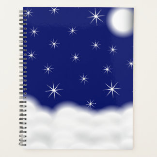 Agenda paisagem de nuvens