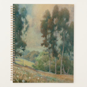 Agenda Paisagem primavera (1911) Serene Watercolor Scener