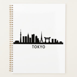Agenda Paisagem Urbana do Japão Viagem Silhueta do Hori