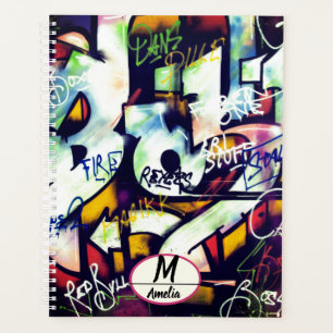 Agenda Palavras Coloridas de Grafite