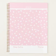 Pale Rosa Feminino Minimalista Floral Grande