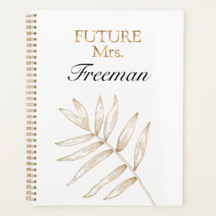 Agenda Palma Tropical Elegante Deixa Planner de Casamento
