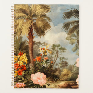 Agenda Palmeiras Tropicais Botânicas Vintage