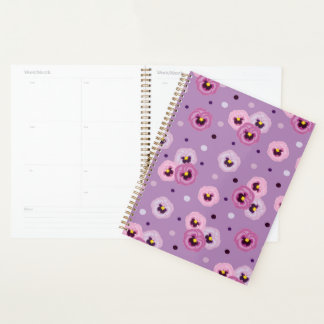 Agenda Pancas cor-de-rosa, padrão sem costura