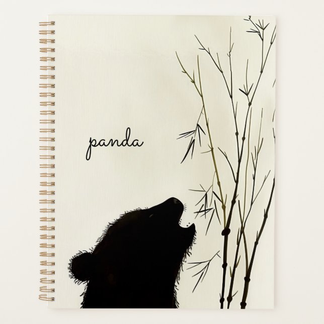 Agenda Panda Silhouette (Frente)