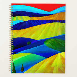Agenda Panorama Colinas Rainbow Fantasy