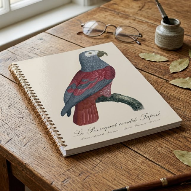 Agenda Papagaio Cinzento Africano Fator Vermelho Psittacu (African Grey Parrot Red Factor Psittacus Erithacus. Planner)