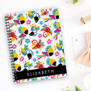 Agenda Papagaios Coloridos, Papagaios Tropicais, Seu Nome