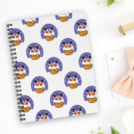 Agenda Papai Noel Na Chaminé, Neve, Natal, Ano Novo