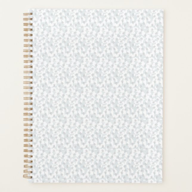 Agenda Papel de Presente Personalizado Escandinavo (Frente)