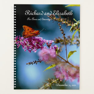 Agenda Para o Binder de Casamento de Ternidade e Tempo