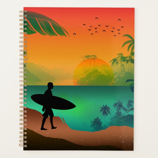 Agenda Paraíso oceânico de verão (Frente)