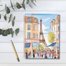 Paris França Torre Eiffel | Aquarela Europa