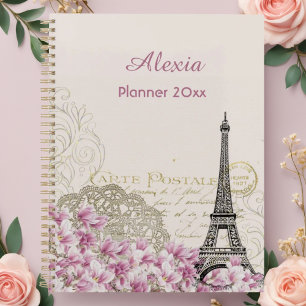 Agenda Paris nas flores   seu nome