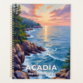 Agenda Parque Nacional Acadia | Maine Painting Viagem Art