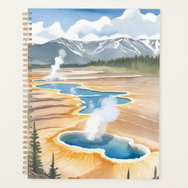 Agenda Parque Nacional de Yellowstone | Aquarela de Paisa