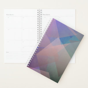 Agenda Partículas voadoras de abstrato   Formas geométric