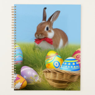 Agenda Páscoa bonita Bunnypara um humor positivo