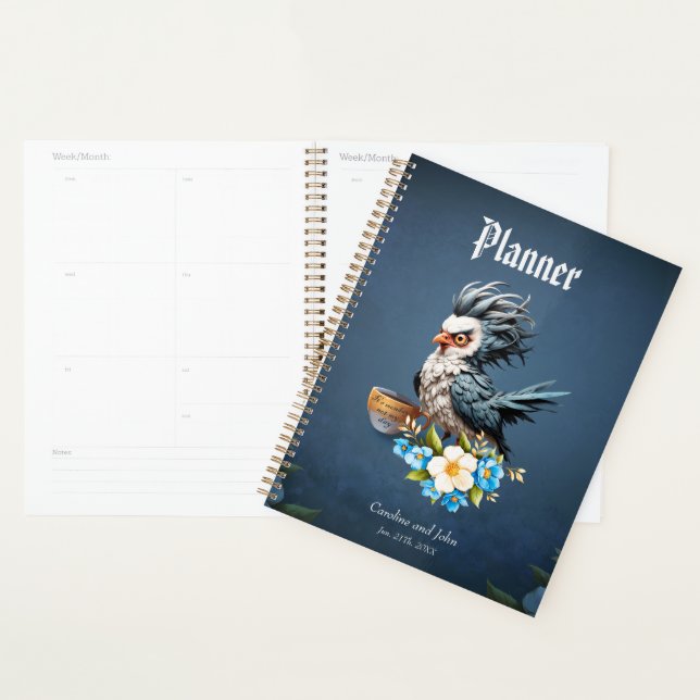 Agenda Pássaro rabugento na segunda. (Exibição)