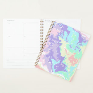 Agenda Pastas Unicorn de Aquarela