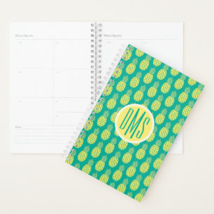 Agenda Pastel-Anananás Monograma