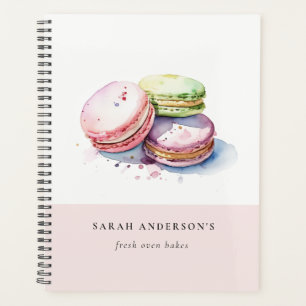 Agenda Pastel Colorful Watercolor - Panificação Francesa