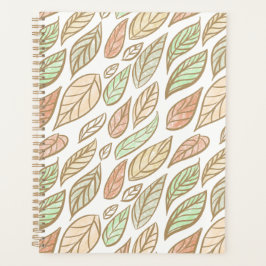 Agenda Pastel Leaf Drift Planner