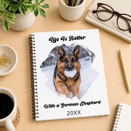 Agenda Pastor Alemão GSD foto A vida é Melhor 2027