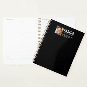 Agenda Pastor da Igreja de Foto Moderna