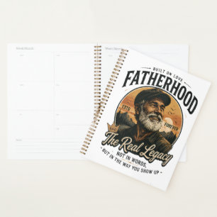 Agenda Paternidade O Legado Real Vintage Dia dos Pais